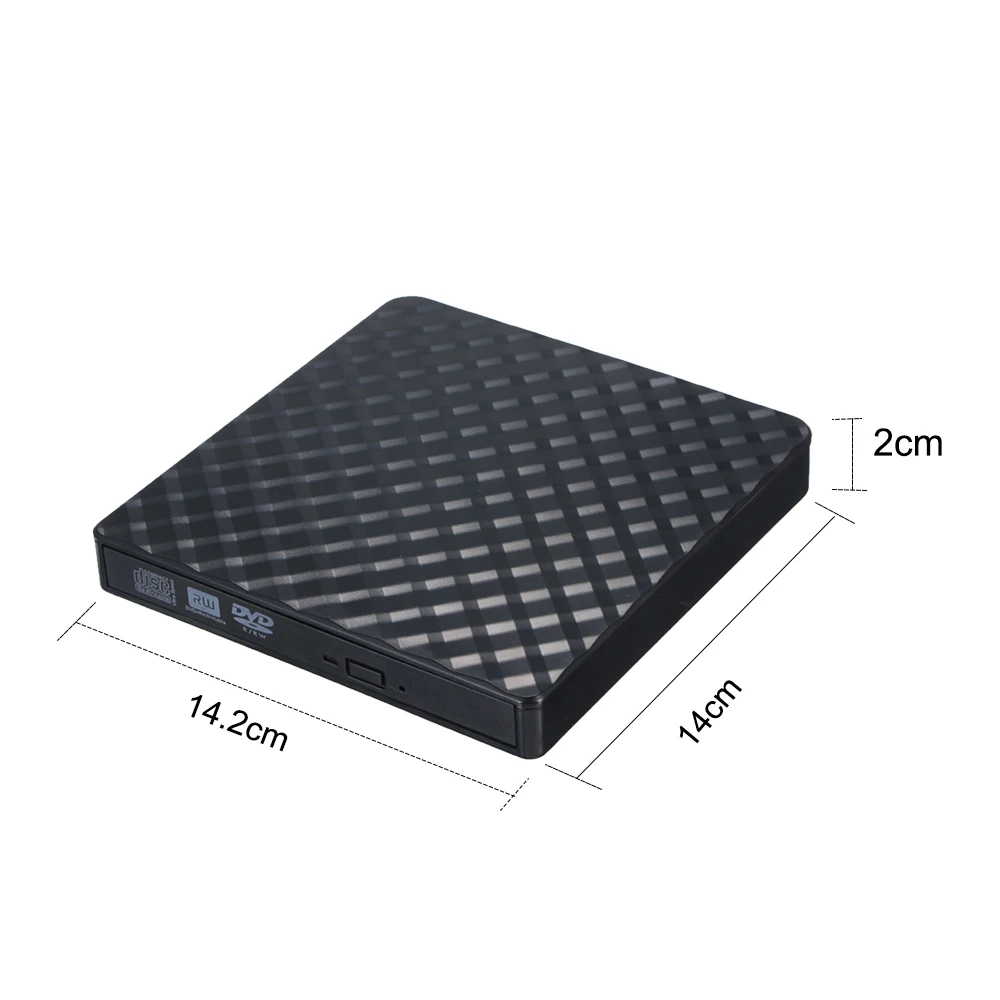 Портативный внешний привод для CD диска USB 3 0 Rom записывающее устройство