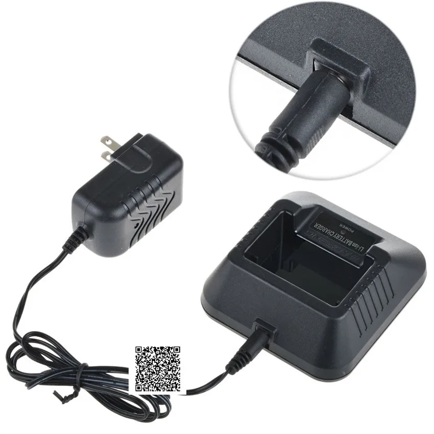 2 шт. оригинальное зарядное устройство BAOFENG для портативного радио UV-5R UV-5RA Plus UV-5RE