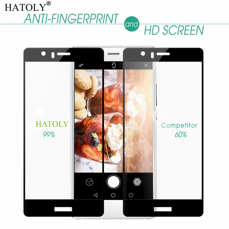 2 шт. закаленное стекло для Huawei P9 Защита экрана полное покрытие EVA L09 3D пленка с