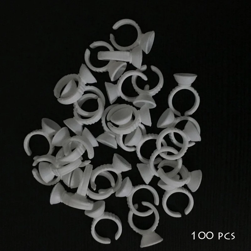 Перманентный макияж Бесплатная доставка Одноразовые кольца чашка татуировки