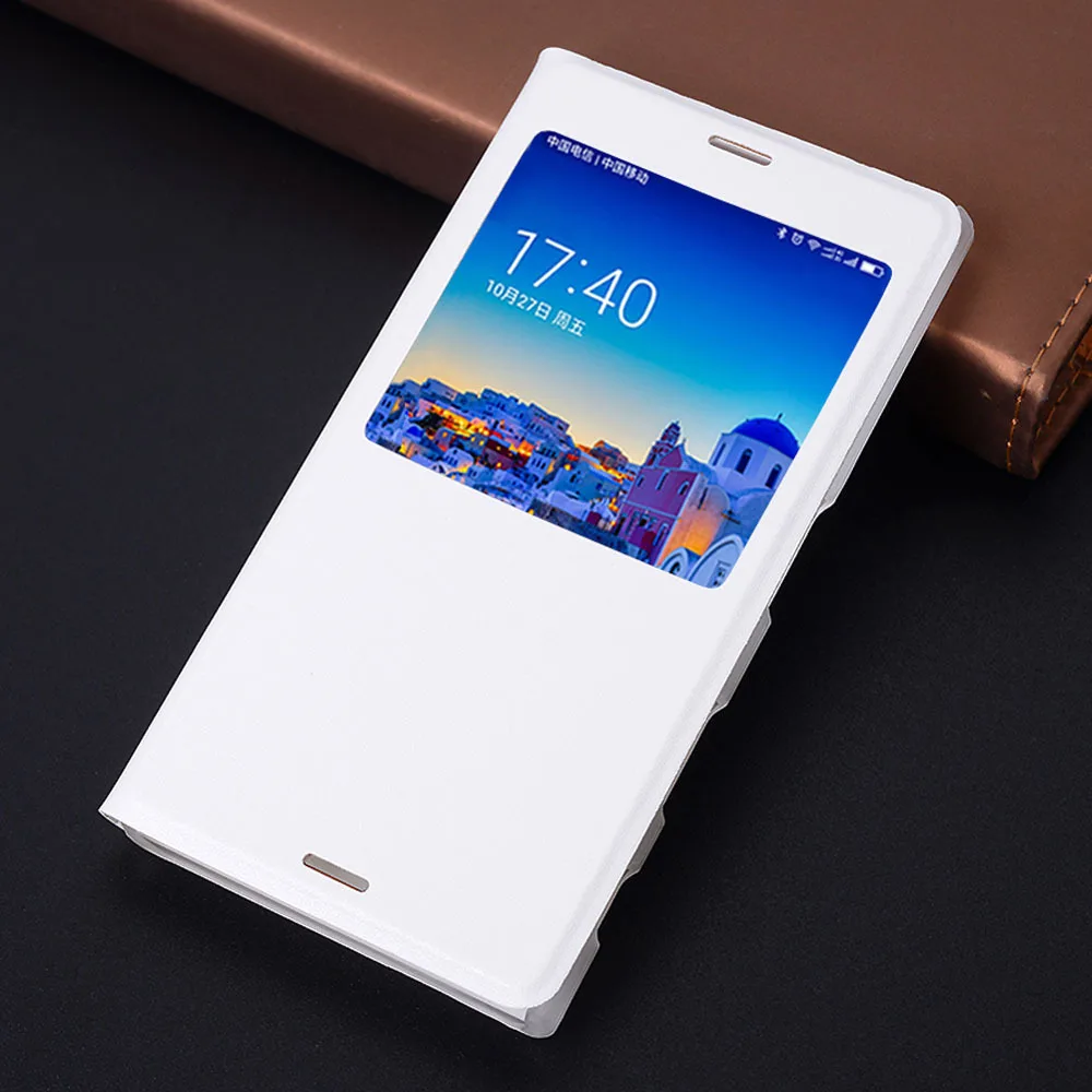 White Кожаный чехол для телефона sony Xperia X Compact F5321 противоударный флип-чехол для sony Xperia X F5121 Dual F5122 защитный чехол - Цвет: White