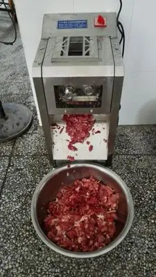 Электрическая машина для нарезки мяса коммерческая резки слайсер из нержавеющей