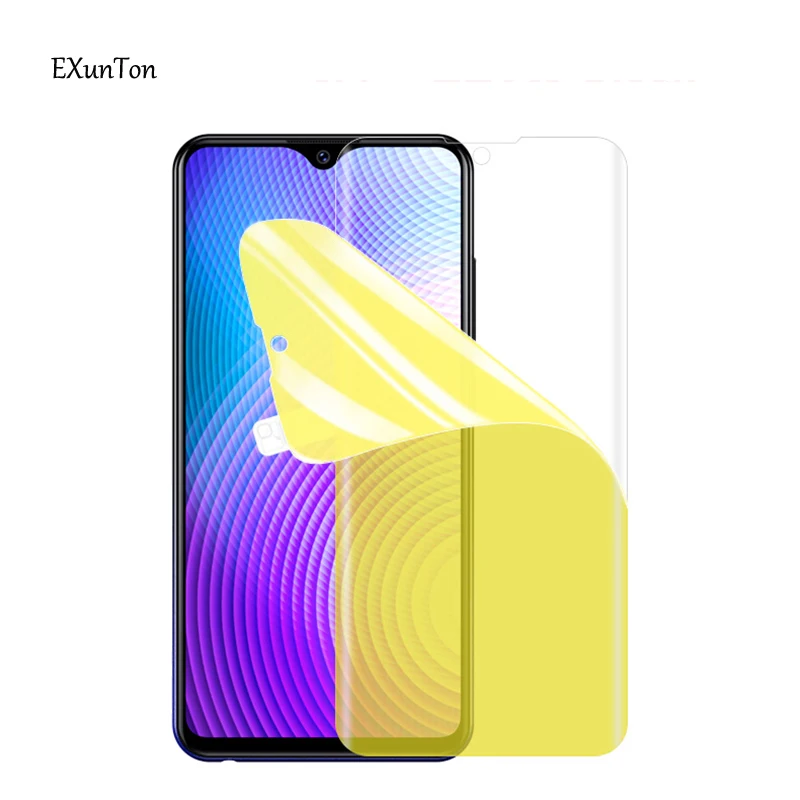 EXUNTON 3 шт для huawei Honor 8X MAX 3D передний полный охват ультра тонкая Супер Прозрачная