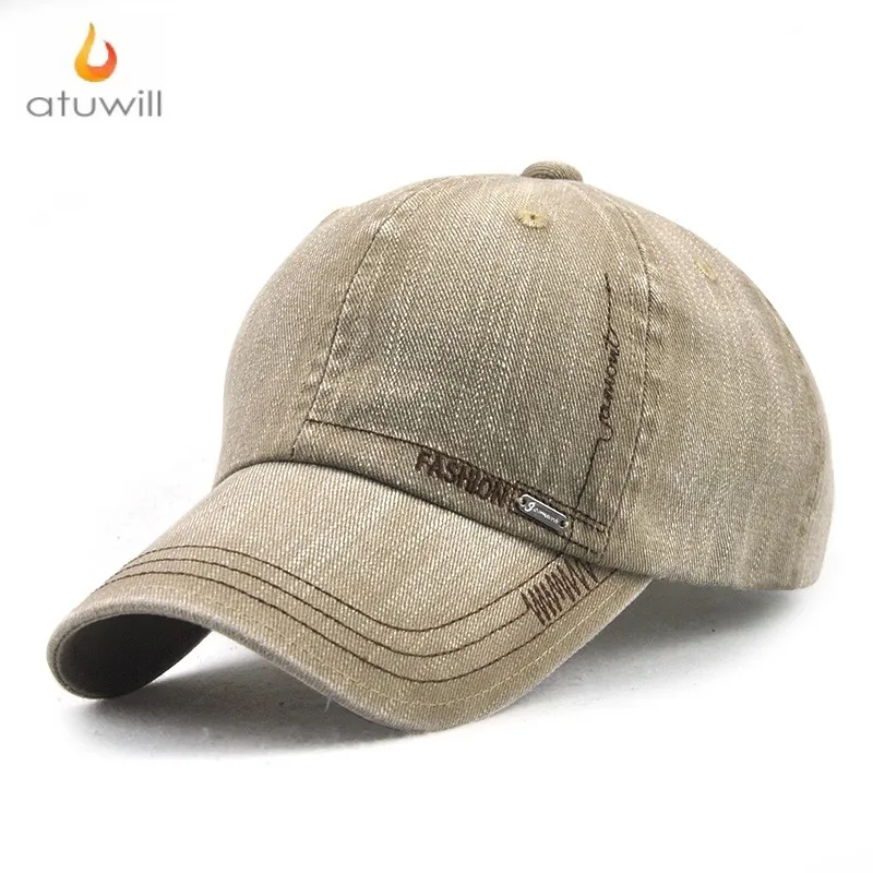 Atuwill джинсовая мужская Бейсбол шапки Для мужчин Snapback женщин Strapback хип хоп Casquette Femme