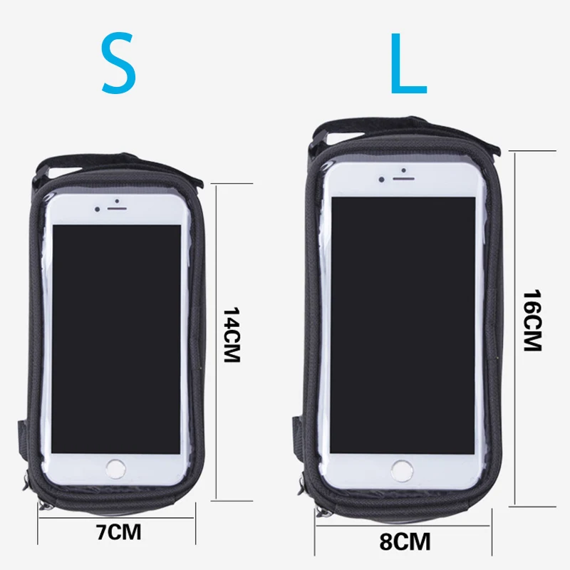 Новая велосипедная сумка Рама держатель для мобильного телефона чехол - Фото №1