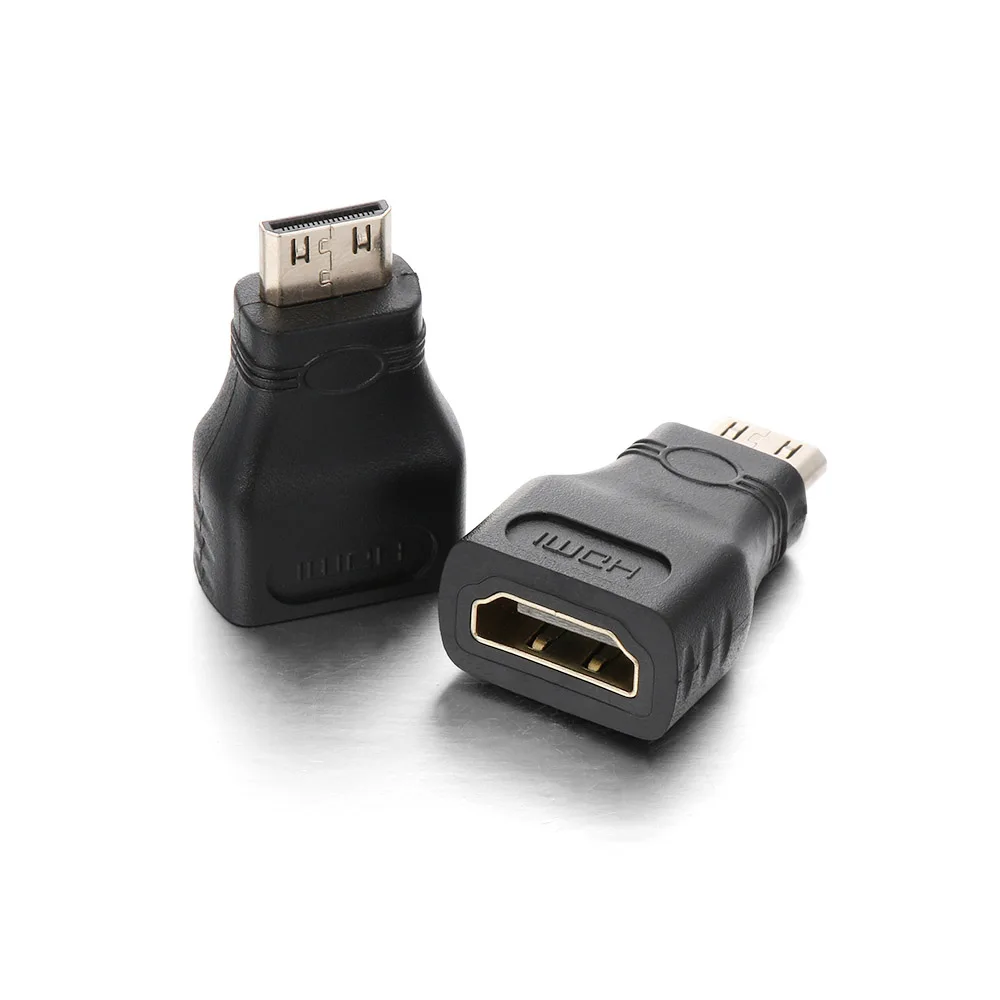 1 шт. позолоченный 1080P мини-адаптер-удлинитель для кабеля HDMI |