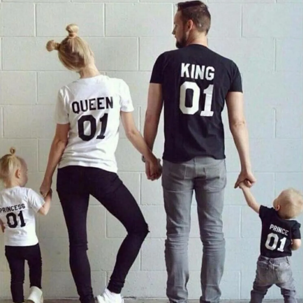 Розничная продажа новинка 2019 одинаковые комплекты для семьи летняя футболка из