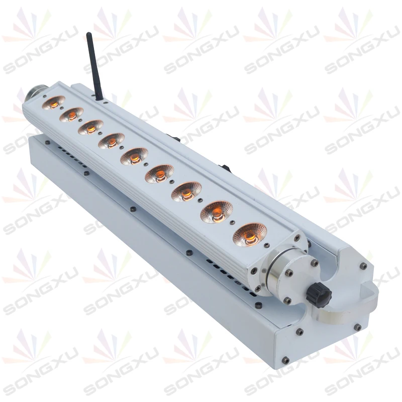 SONGXU 6 шт./лот оптовая продажа 9X15W 5 в 1 RGBWA беспроводной аккумулятор светодиодный
