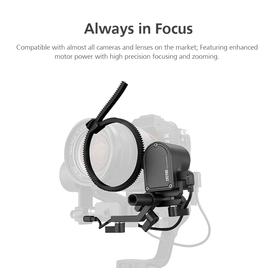 ZHIYUN официальный сервопривод для слежения за фокусом Lite CMF03 фокусировка/контроллер масштабирования для ZHIYUN Gimbal Weebill Lab/Crane 3 стабилизатор аксессуары
