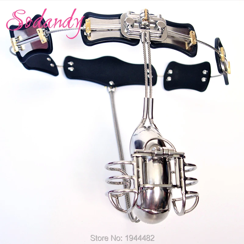 Мужское нижнее белье SODANDY 2017 ремень верности стальной пояс клетка для пениса| |