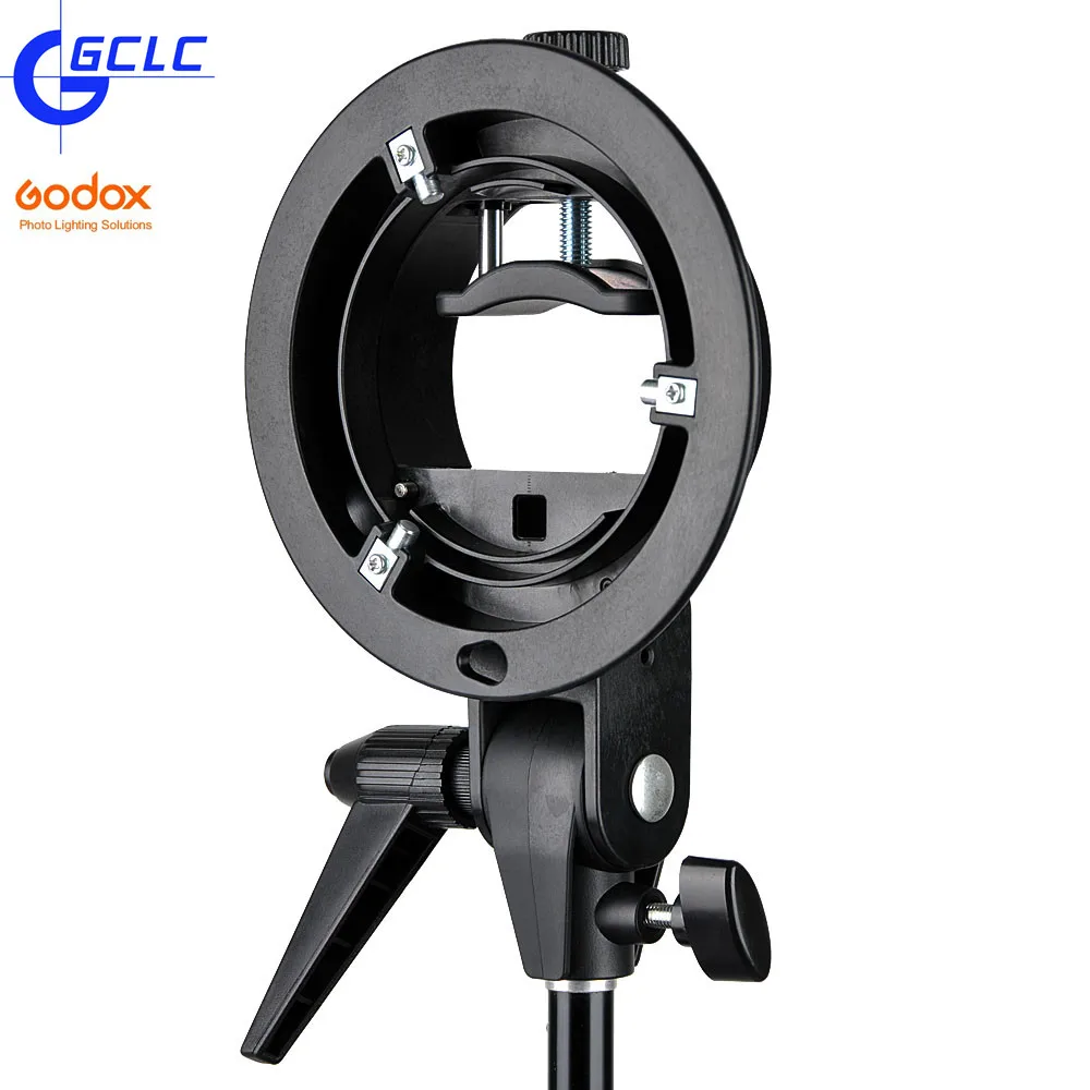 Godox S type Кронштейн держатель крепления Bowens для вспышка уличной съемки фонарик AD200