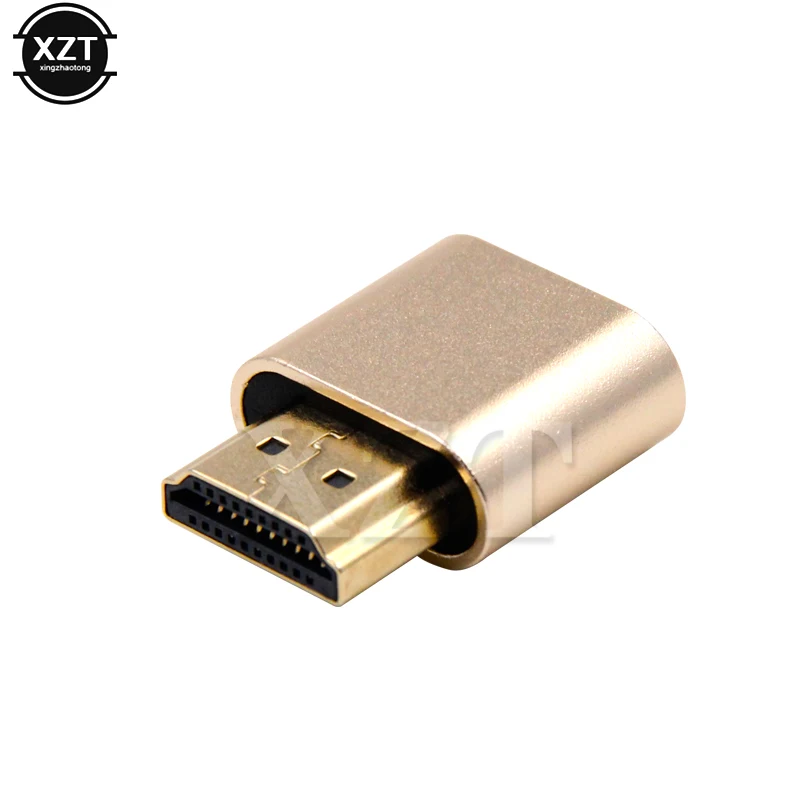 HDMI 1 4 VGA виртуальной Дисплей адаптер DDC EDID заглушка Безголовый призрак эмулятор