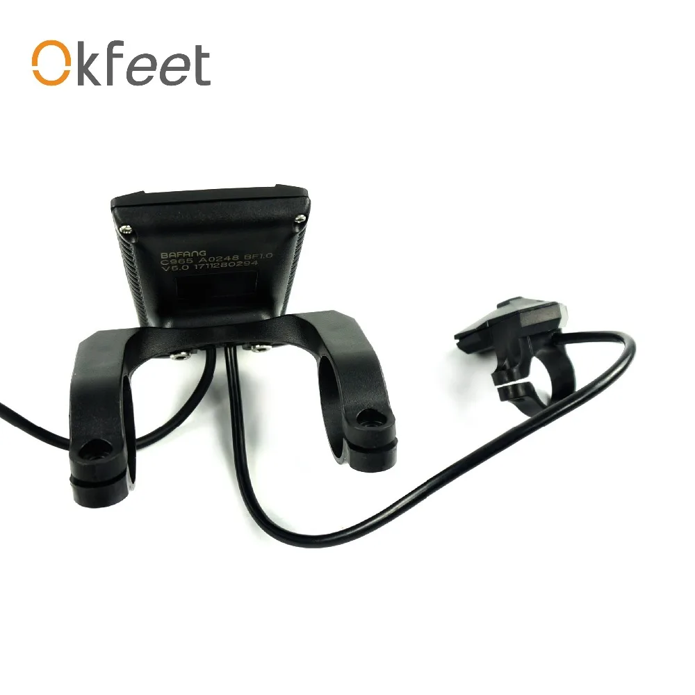 Okfeet велосипедный дисплей C965 для 8fun Средний приводной двигатель BBS01 BBS02 BBSHD Bafang