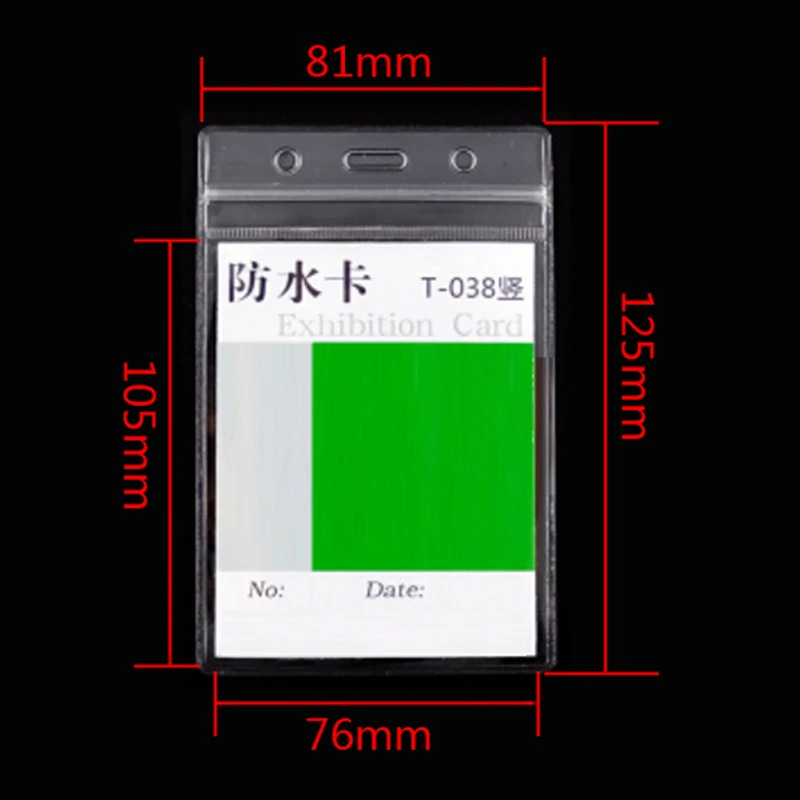 20 шт. держатели для ID карт в вертикальном стиле|card badge holder|badge holderid card holder |