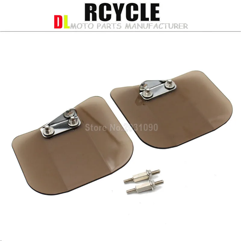 Light brown Задний объектив для камер заднего вида лобовое стекло для Honda Goldwing GL1800 2001 - Цвет: Light brown