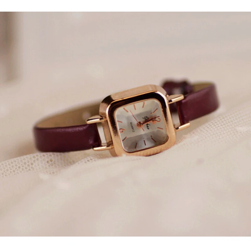 2015 новый ретро площади набора браслет цвет лакированной кожи прекрасно малый