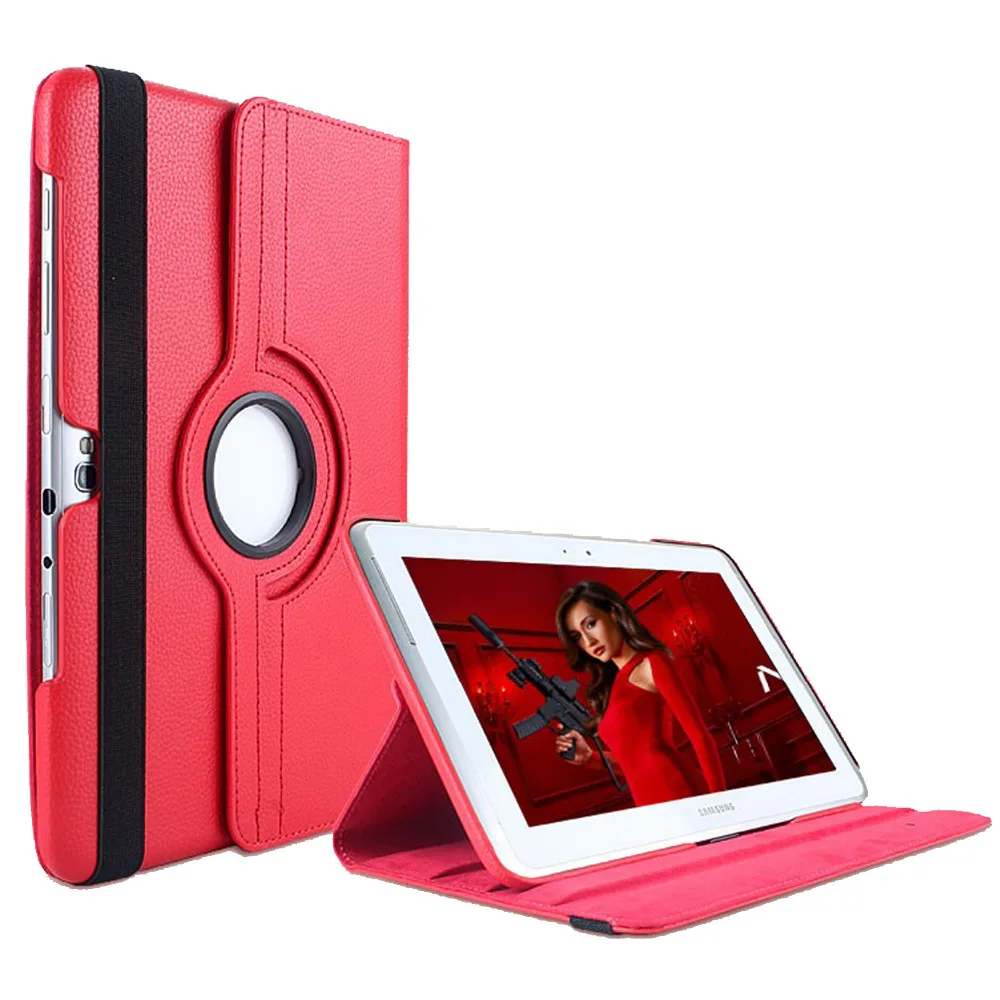 Для Samsung Galaxy Tab 2 P5100 P5110 P7500 P7510 10 1 дюймов чехол для планшета 360 Вращающаяся