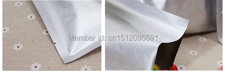 5 см * 7 100 шт тепловое Уплотнение фольги мешки алюминиевая фольга мешок оптовая