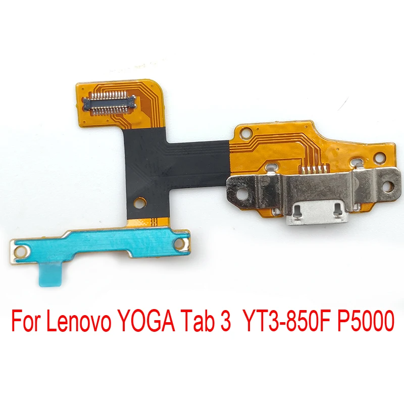 Usb порт для зарядки док-станция Разъем Flex для lenovo YOGA Tab 3 YT3-X50f YT3-X50 YT3-X50m P5100_ FPC_V3.0 YT3-850F P5000