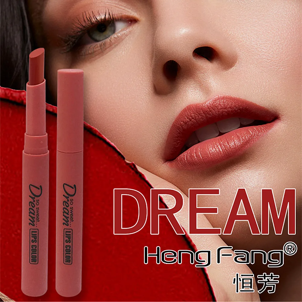 6 шт./компл. губная помада карандаш тыквы Цвет матовой замшевой кожи Обувь