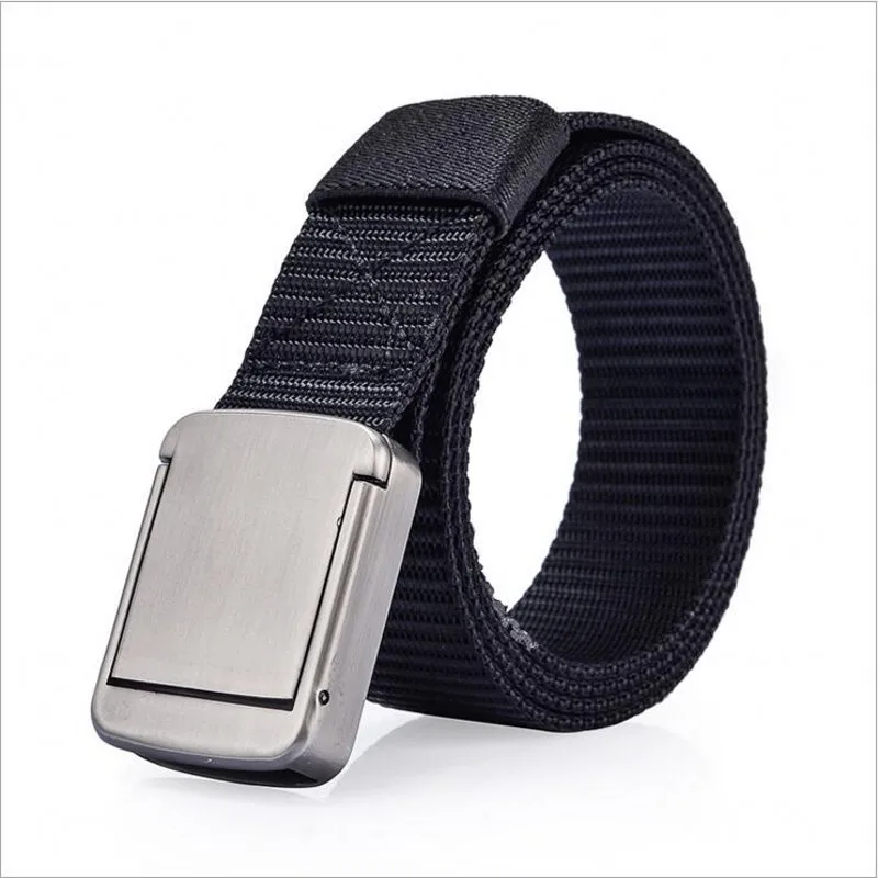2018 военная техника тактический Мужской ремень пряжка холст простая тесьма