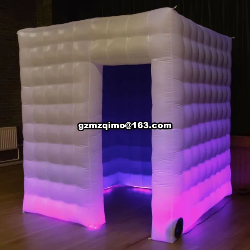 MZQM Inflatable Cabin LED Photo Booth Portable Backdrop for Wedding Party | Игрушки и хобби