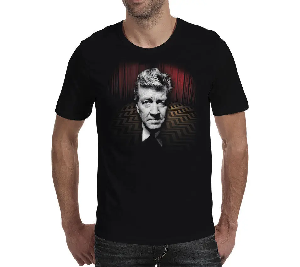 TWIN PEAKS David Lynch RED ROOM унисекс футболка для женщин и мужчин в подарок ретро черный