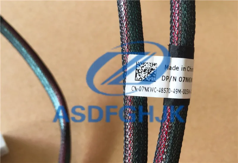 Оригинал для DELL DUAL MINI SAS HD кабель POWEREDGE R430-два SFF-8643 7NKWC 07NKWC 100% ТЕСТ ОК | Компьютеры и