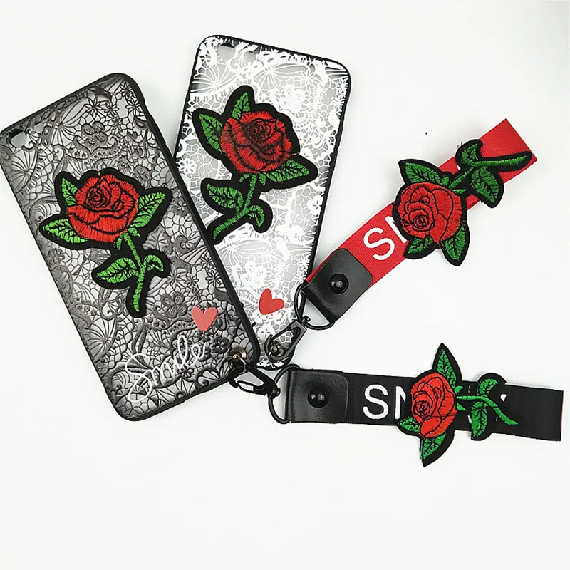 Роскошные модные милые розы Жесткий PC чехол Коке для samsung galaxy s6 s6edge s7 s7edge s8 s9 плюс
