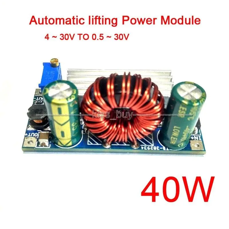 XL6009 60 Вт автоматический подъем/понижающий преобразователь 5V 30V до 0 5 8A 3v 12V 19V 24V