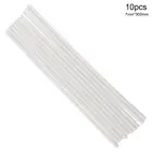 10 шт.лот белый мощный вискозный термоплавкий пистолет клеевые карандаши для защиты окружающей среды ручные инструменты сделай сам для термоплавкого клеевого пистолета