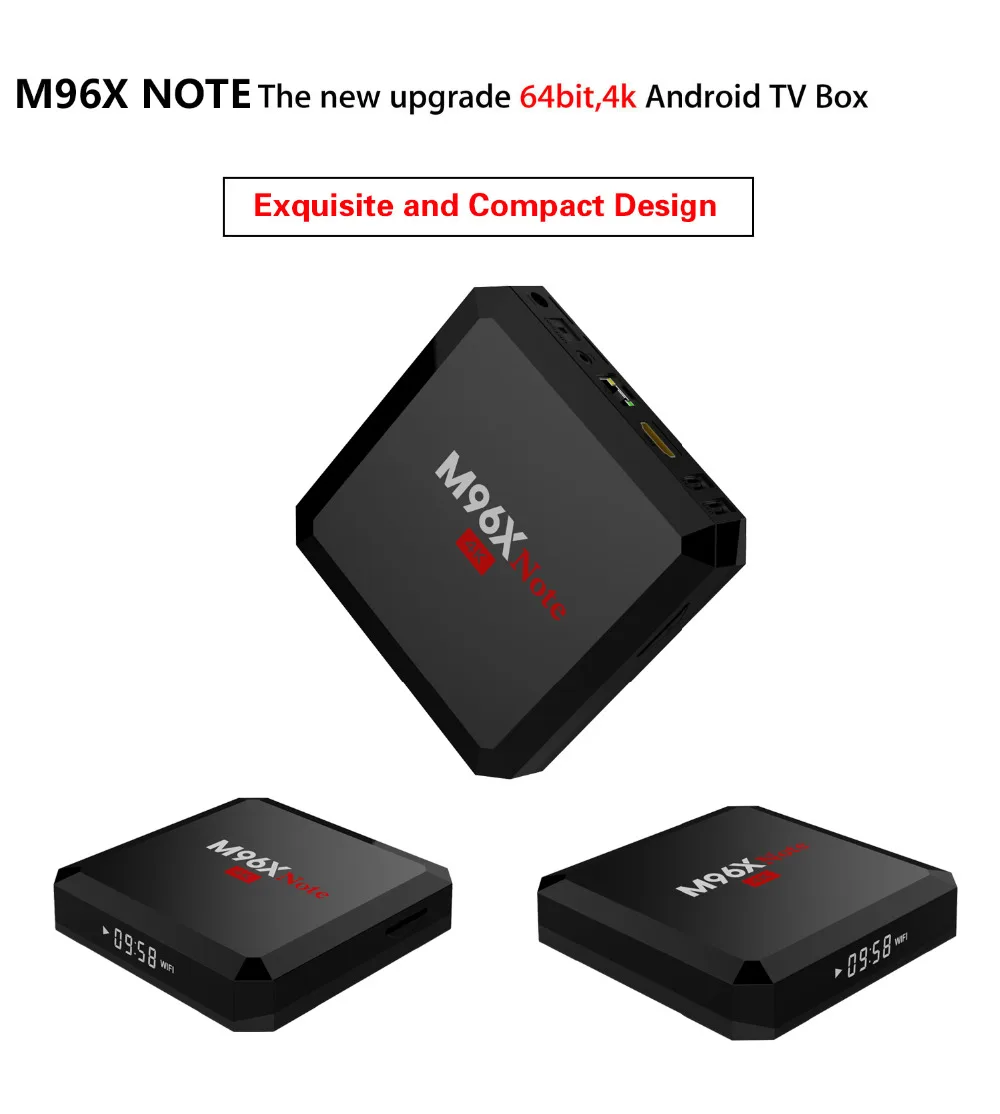 Оптовая продажа M96X NOTE 2G 16G S905X android smart tv телеприставка google play store скачать