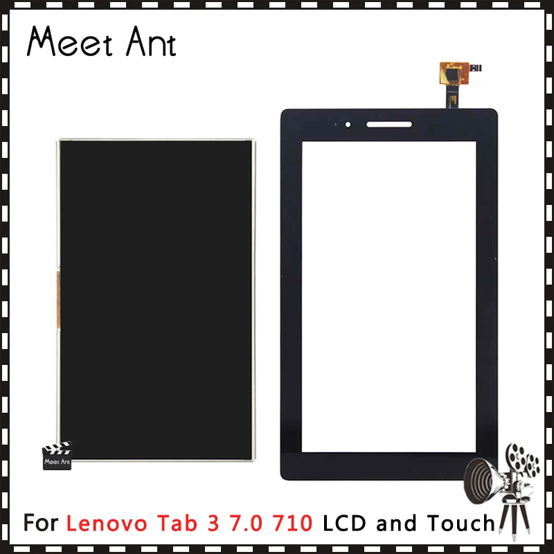 

7.0'' For Lenovo Tab 3 7.0 710 Essential Tab3 TB3 710F 710L 710i Lcd Display Touch Screen Digitizer Sensor Glass Lens