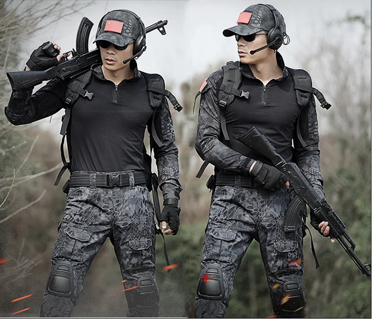 Kryptek Mandrake BDU G3 Тактическая Военная форма армейская Военная боевая рубашка и брюки с наколенниками камуфляжная одежда для охоты