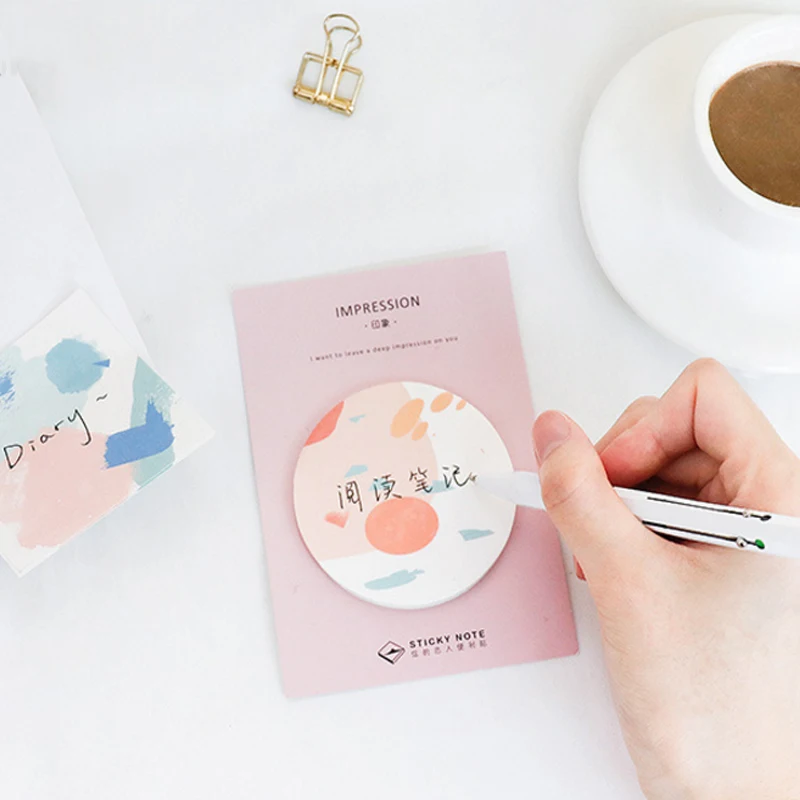 1 упак./лот элегантные для заметок на клейкой основе планировщик сообщение