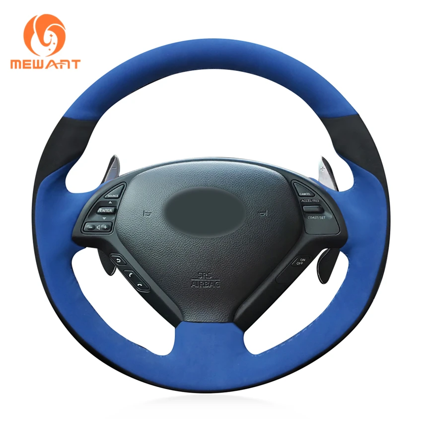 Чехол рулевого колеса автомобиля MEWANT для Infiniti G G25 G35 G37 EX EX35 EX37 Q Q40 Q60 QX50 (США) 2014
