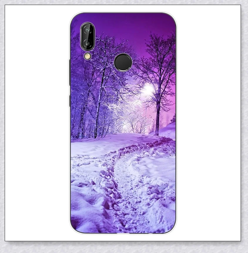 048 ТПУ для huawei P20 Lite чехол класса люкс Nova 3E чехол милый мягкий силиконовый чехол для huawei P 20 lite Nova 3 E чехол для задней крышки телефона чехол s - Цвет: 048