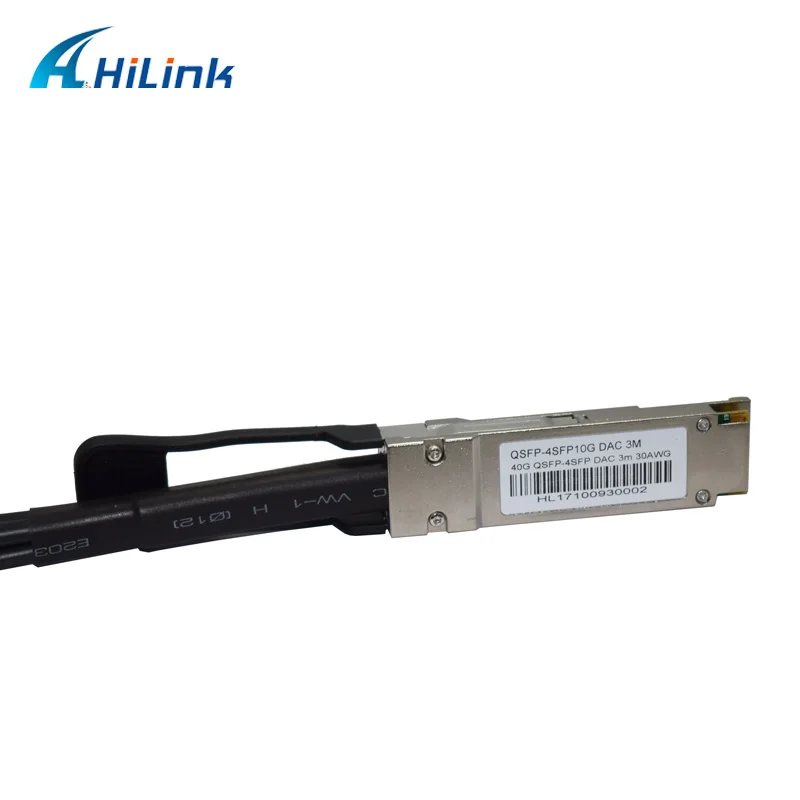 40G QSFP + к 4 SFP 1 м/2 м/3 м/4 м/5 м пассивное прямое прикрепление медный кабель Twinax DAC|qsfp|qsfp