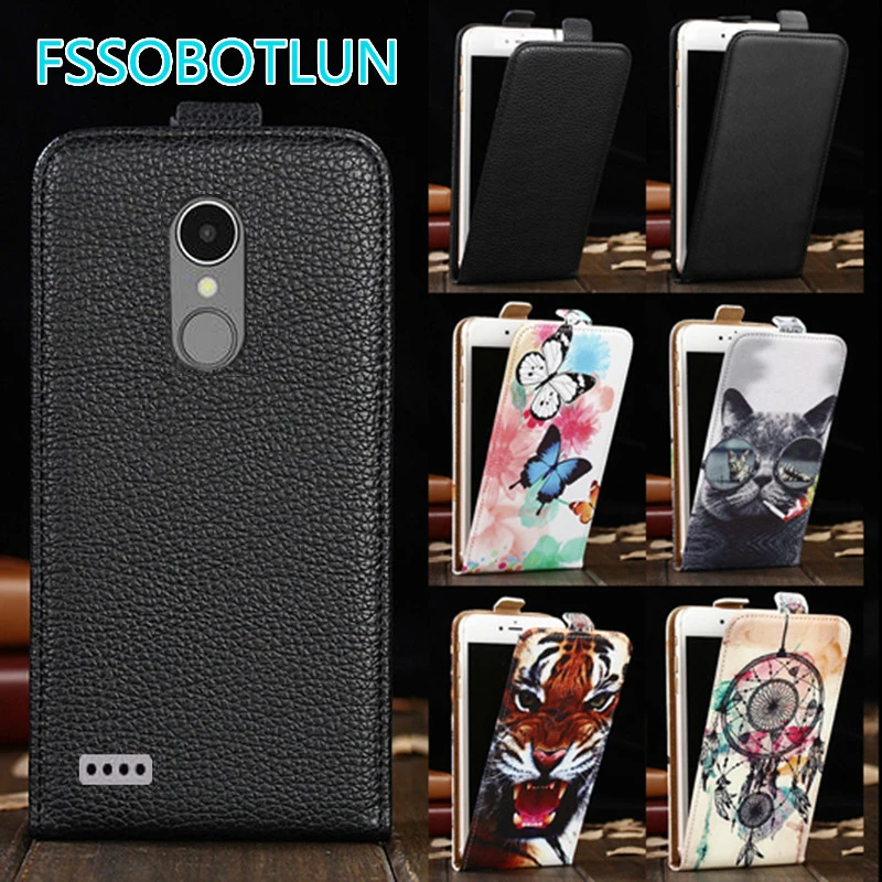 Чехол FSSOBOTLUN для LG X4 + Plus роскошный Вертикальный чехол телефона с рисунком из
