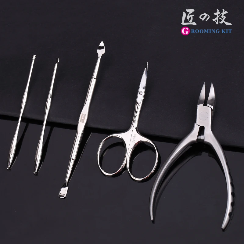 Маникюрный набор для педикюра из нержавеющей стали ножницы стрижки ногтей Уход