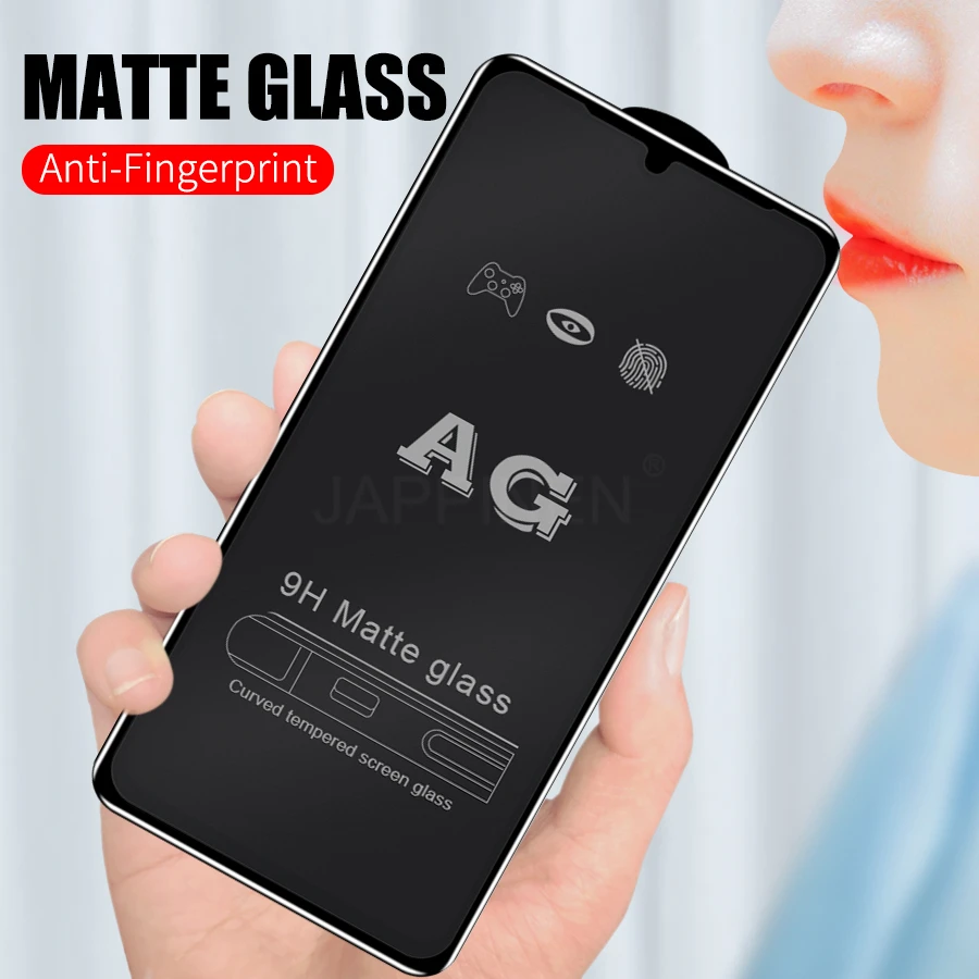 Матовое закаленное стекло для Xiaomi mi 9 SE 8 Lite A2 Red Note 6 7 Pro Pocophone F1 S2 6A полное покрытие