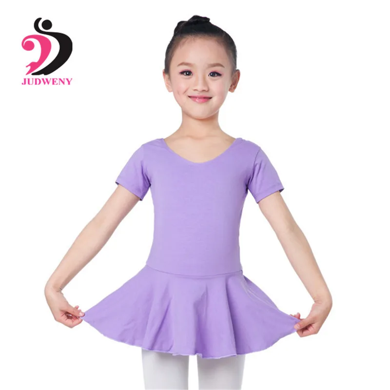 Балетное платье Детское гимнастическое трико для девочек юбка пачка Одежда