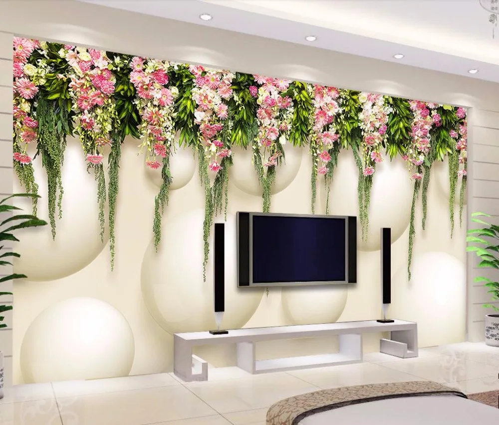 Обои на заказ для украшения дома 3d фон занавески ТВ настенная гостиная спальня