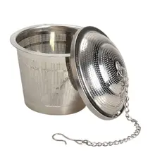 Dia 4.5cm Tea Infuser Stainless Steel Herbal Ball Reusable Spice Strainer Locking Tea Filter Kitchen Gadgets YH-459811