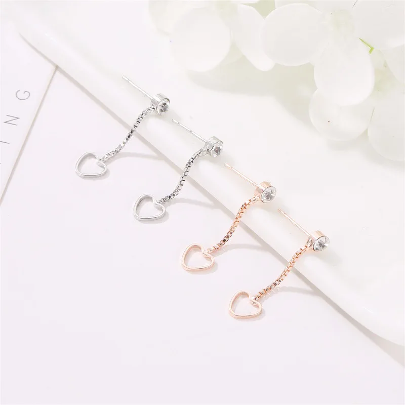 Модные корейские милые стильные висячие серьги Modyle женские серьги-подвески