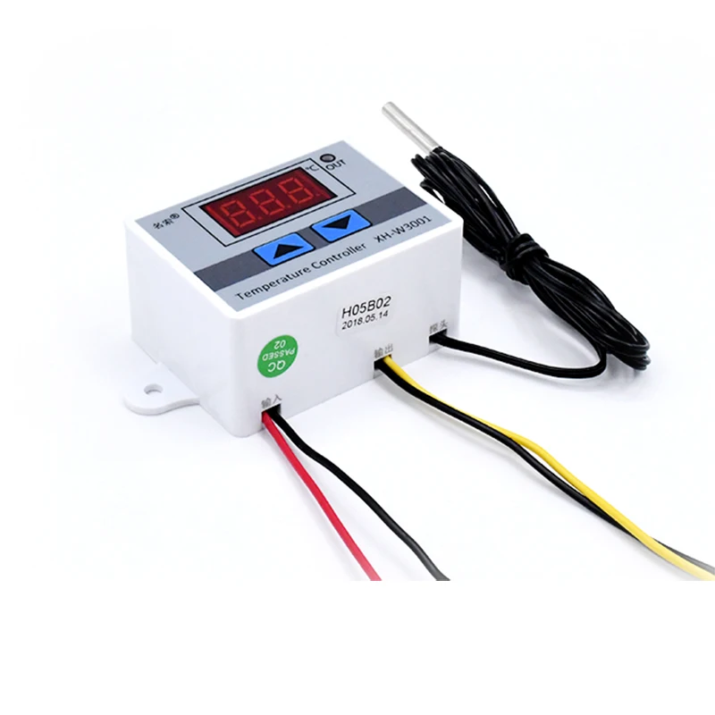 Цифровой светодиодный регулятор температуры для термостата 10 А 12 В 24 220