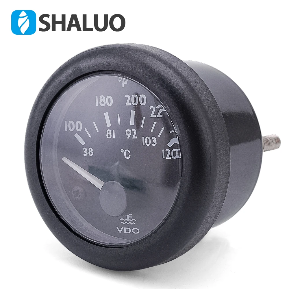 12V VDO Датчик температуры воды 38 ~ 120C/100 ~ 250F 12V / 24V опционно - изображение