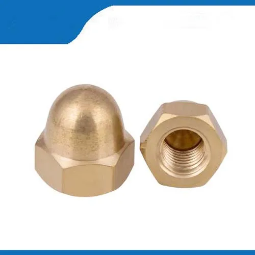 20 шт. шестигранные гайки DIN1587|hex nut m8|brass cap nutacorn |