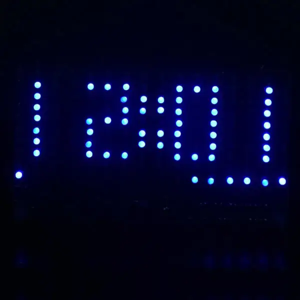 DIY FFT1625 цифровые часы музыкальный спектр электронный комплект с температурным дисплеем с корпусом