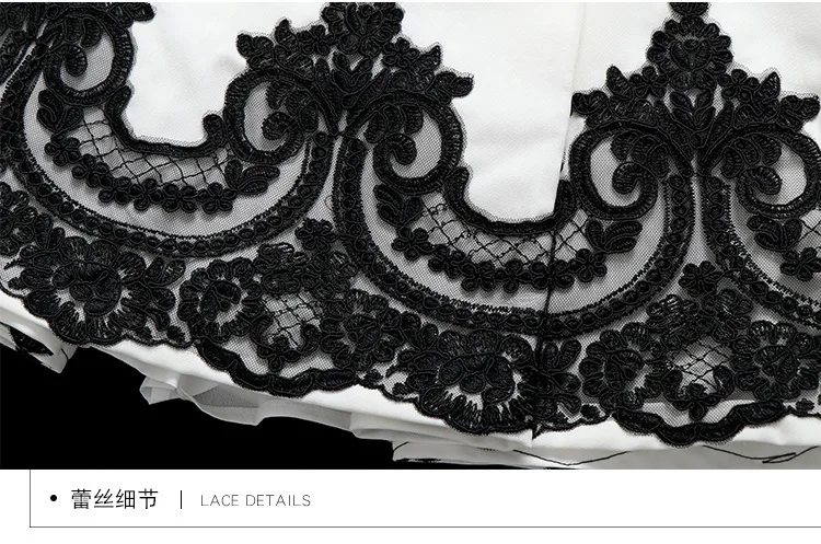 Кружевная вышитая шифоновая рубашка и шорты комплект для подиума дизайн галстук